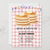 ベビー&ブランチフェスティバルスフレベビーシャワー 招待状 (正面)