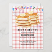 ベビー&ブランチフェスティバルスフレベビーシャワー 招待状 (正面)