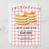 ベビー&ブランチフェスティバルスフレベビーシャワー 招待状 (正面)