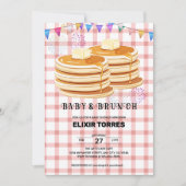 ベビー&ブランチフェスティバルスフレベビーシャワー 招待状 (正面)