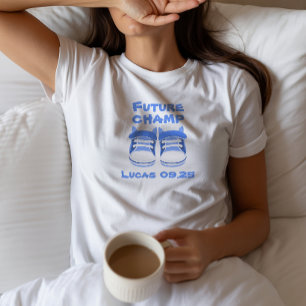 ベビー+ブーツお知らせ 名前 日付 Tシャツ