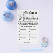 ベビー |ベビーシャワーゲームカード チラシ (シングル)