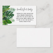 ベビー |ベビーシャワー招待状挿入 エンクロージャーカード (正面/裏面)