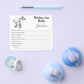 ベビー |ベビーパンダ |赤ちゃんシャワーカード チラシ (シングル)