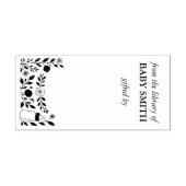 ベビー | ベビー初の図書館記念 セルフインキングスタンプ (デザイン)