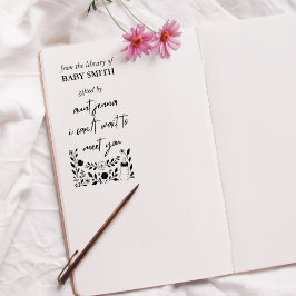 ベビー | ベビー初の図書館記念 セルフインキングスタンプ