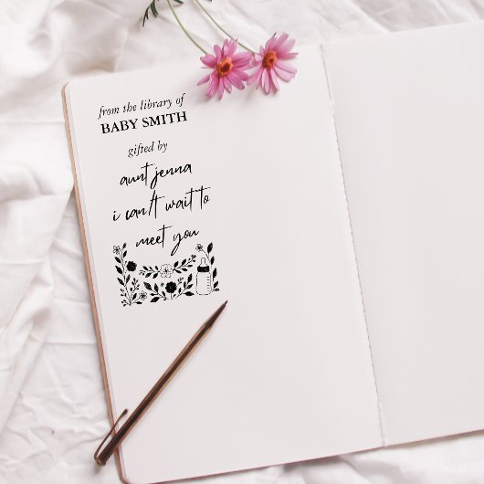 ベビー | ベビー初の図書館記念 セルフインキングスタンプ