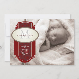 ベビー・ホリデー・アナウンス シーズンカード