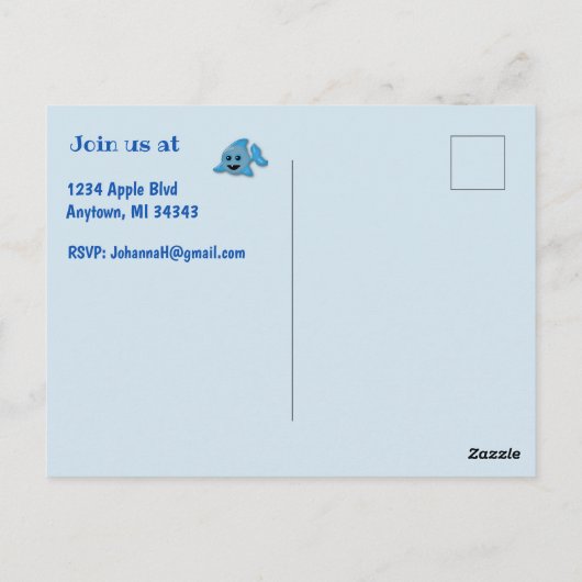 ベビー ポストカード (裏面)