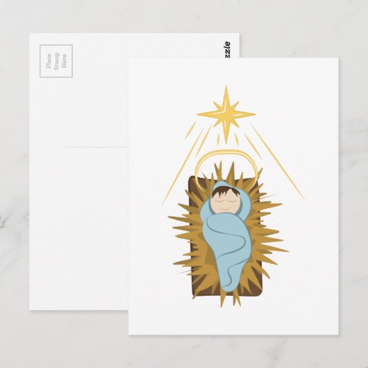 ベビー ポストカード (正面/裏面)