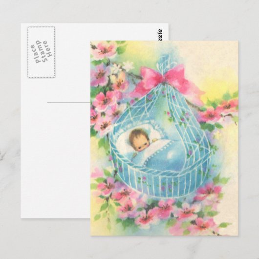 ベビー ポストカード (正面/裏面)