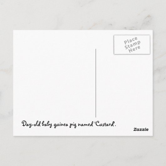 ベビー ポストカード (裏面)