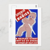 ベビー ポストカード (正面/裏面)