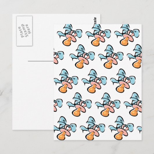 ベビー ポストカード (正面/裏面)