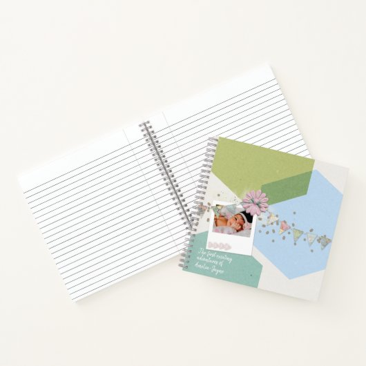 ベビー・メモリー・ブックの最初のエキサイティングな冒険 ノートブック (内部)