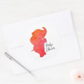 ベビー ラウンドシール (封筒)