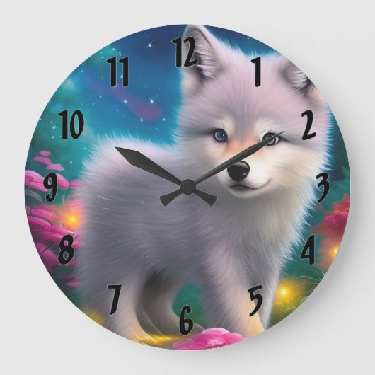 ベビー ラージ壁時計 (正面)