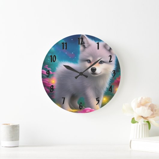 ベビー ラージ壁時計 (ホーム)