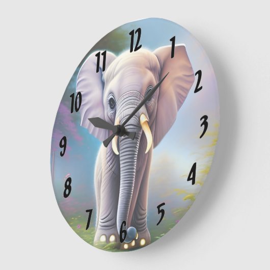 ベビー ラージ壁時計 (傾斜)