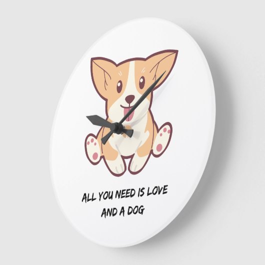 ベビー ラージ壁時計 (傾斜)