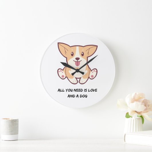 ベビー ラージ壁時計 (ホーム)