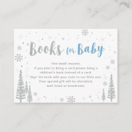 ベビー、リクエスト、ベビーシャワー活動用の本 エンクロージャーカード