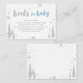 ベビー、リクエスト、ベビーシャワー活動用の本 エンクロージャーカード (正面/裏面)