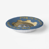 ベビー!ロボットギア青 ペーパーボウル (傾斜あり)