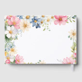 ベビー!ワイルドフラワーベビーシャワーゲストブー ゲストブック (裏面)