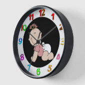 ベビー 壁時計 (傾斜)