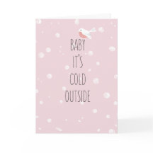 ベビー、外は寒い – ロマンチックなクリスマス