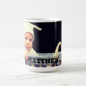 ベビー/子の写真のアップロード コーヒーマグカップ (中央)