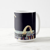 ベビー/子の写真のアップロード コーヒーマグカップ (正面右)