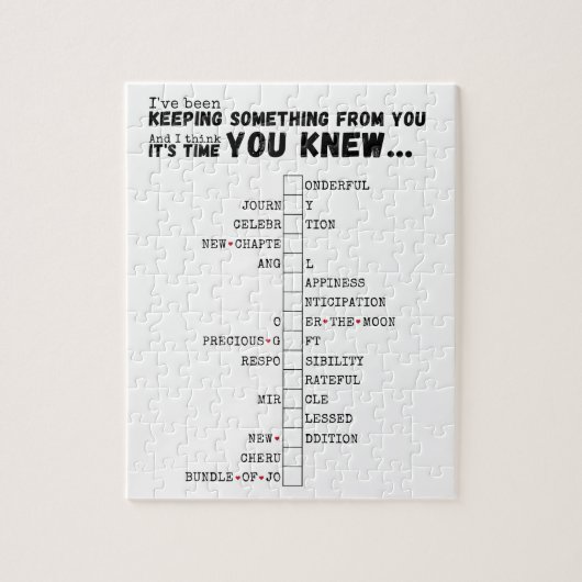 ベビー – 完全で明らかにするパズル ジグソーパズル (縦)