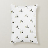 ベビー：小鳥(GRE.W) - アクセントクッション (正面(垂直))