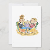 ベビー 招待状 (正面)