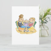 ベビー 招待状 (スタンド正面)