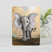 ベビー 招待状 (スタンド正面)