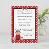 ベビー 招待状 (スタンド正面)