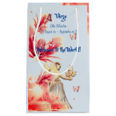 ベビー《星座》乙女座ザヴァージン(8月 – 9月22日) スモールペーパーバッグ (正面)