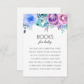 ベビー。書籍要求を持って来い。フローラ エンクロージャーカード (正面/裏面)