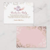 ベビー |本を少し持って来て エンクロージャーカード (正面/裏面)