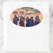 ベビー 楕円形シール (バッグ)