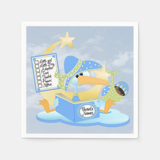 ベビー#標準カクテルナプキン スタンダードカクテルナプキン (正面)