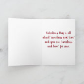 ベビー***第1バレンタインデー****甘味と愛 シーズンカード (内部)