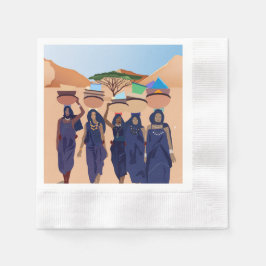 ベビー 縁ありカクテルナプキン