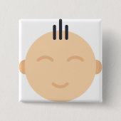 ベビー 缶バッジ (正面)