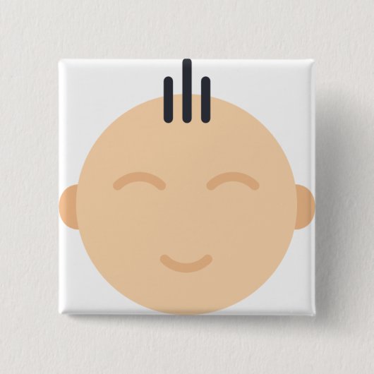 ベビー 缶バッジ (正面)