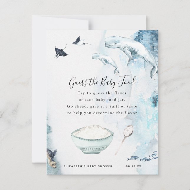 ベビー |赤ちゃんシャワーゲーム (正面)