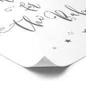 ベビー |赤男女兼用ちゃんシャワー ポスター (角)